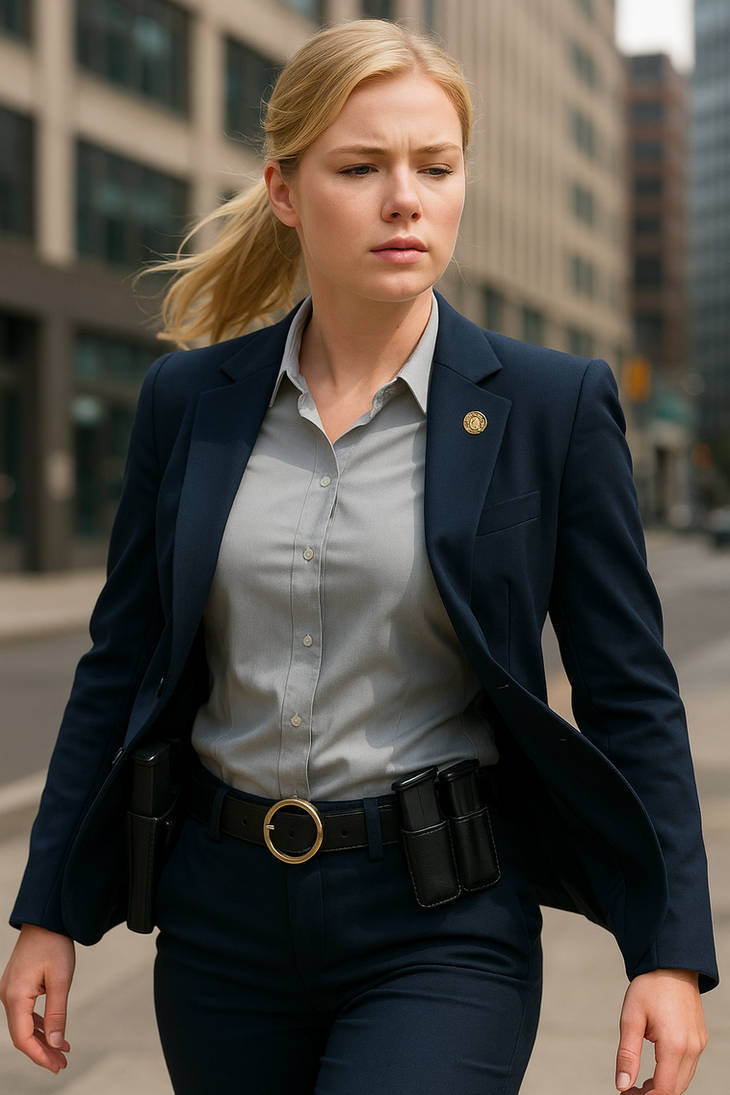 Deviantart Agent Down Confident Blonde Agent in Navy Blue by specialagentdown on DeviantArt
