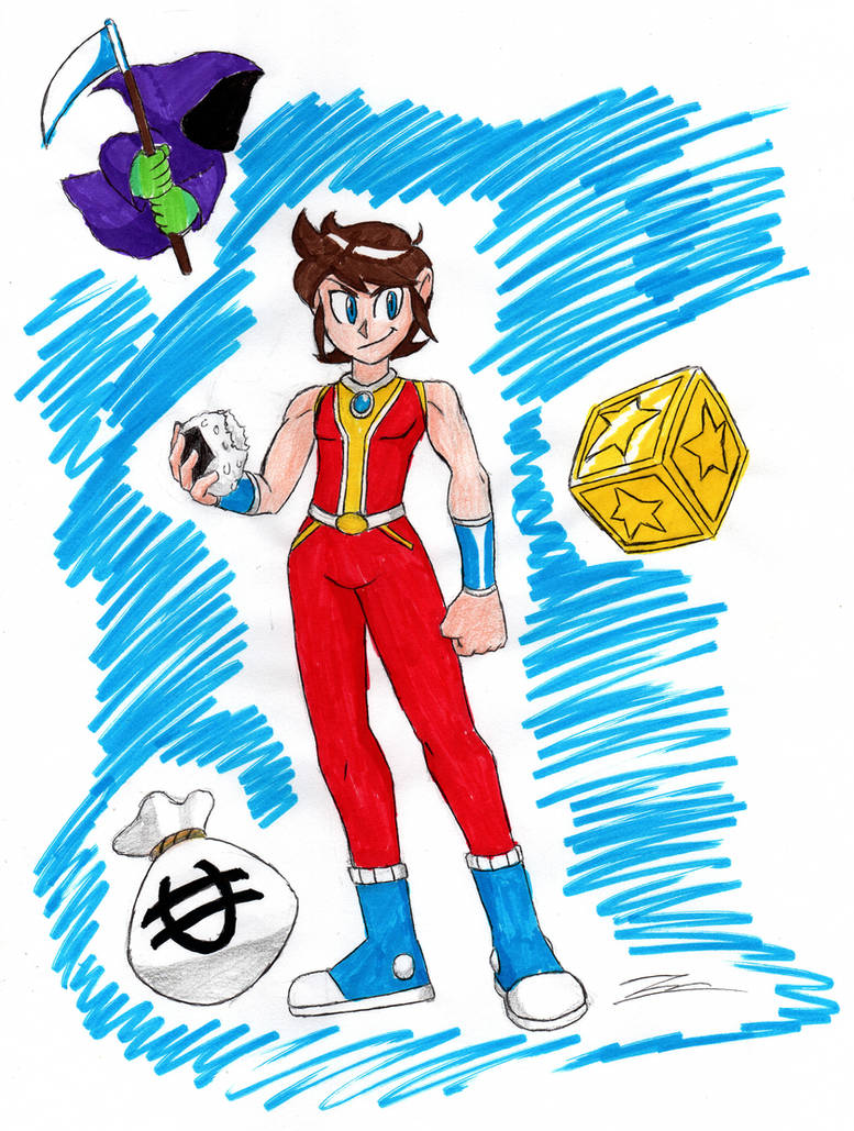 Alex Kidd by Mega-I-2005 on DeviantArt