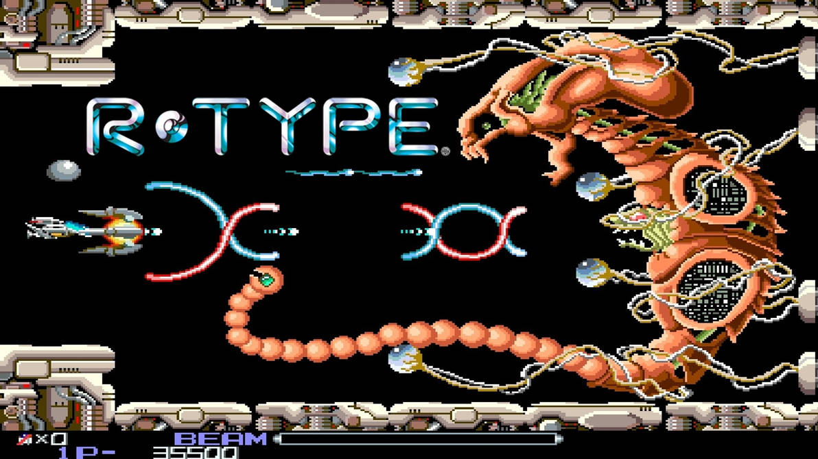 R-Type (1987) - Longplay Arcade by WarGamesOfficial on DeviantArt