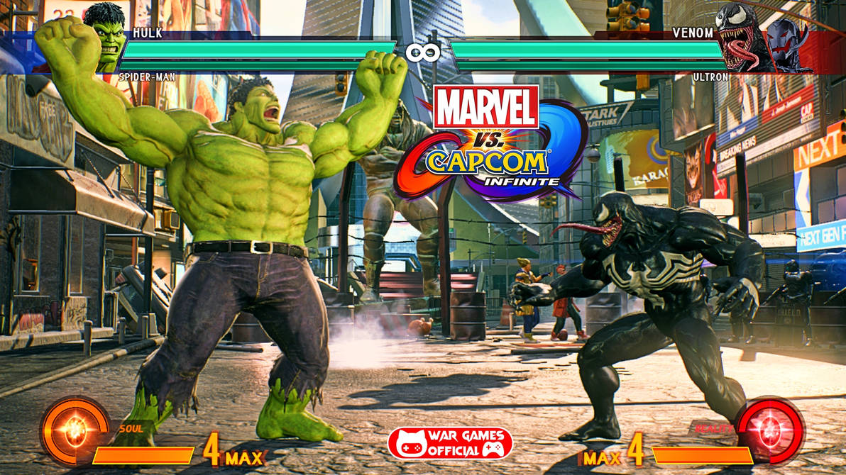 HULK VS VENOM - MARVEL VS CAPCOM: INFINITE by WarGamesOfficial on ...