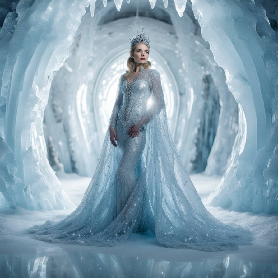 Ice Princess Science Rocks And That Rocks Beautiful Princess In Crystal Ice by Throoy on DeviantArt