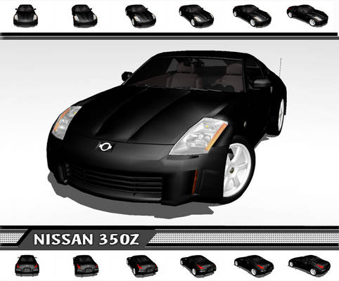 [MMD] Car - Nissan 350Z (DL)