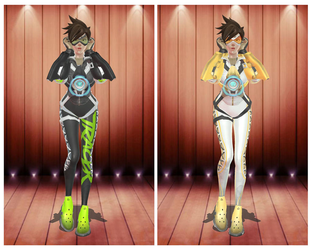 MMD] HOTS Tracer Ultimate Skin by arisumatio on DeviantArt