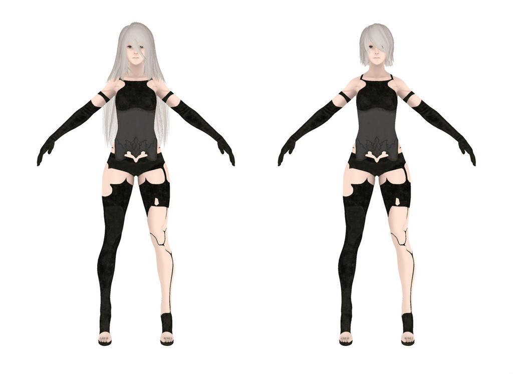 MMD Nier Automata A2 (WIP). 