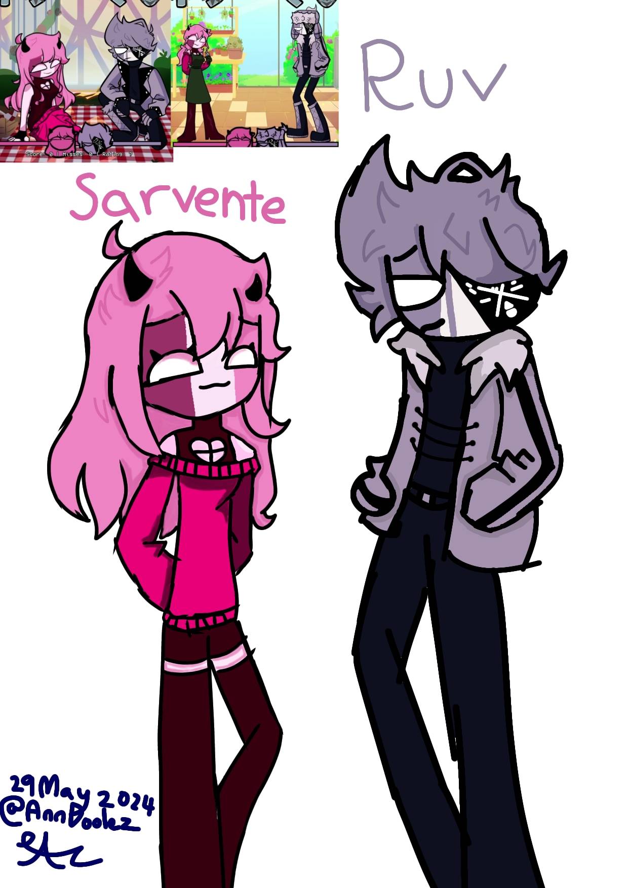 Sarvente x Ruv by minlanlee on DeviantArt