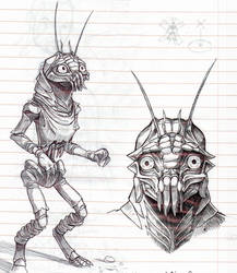 District 9 sketches