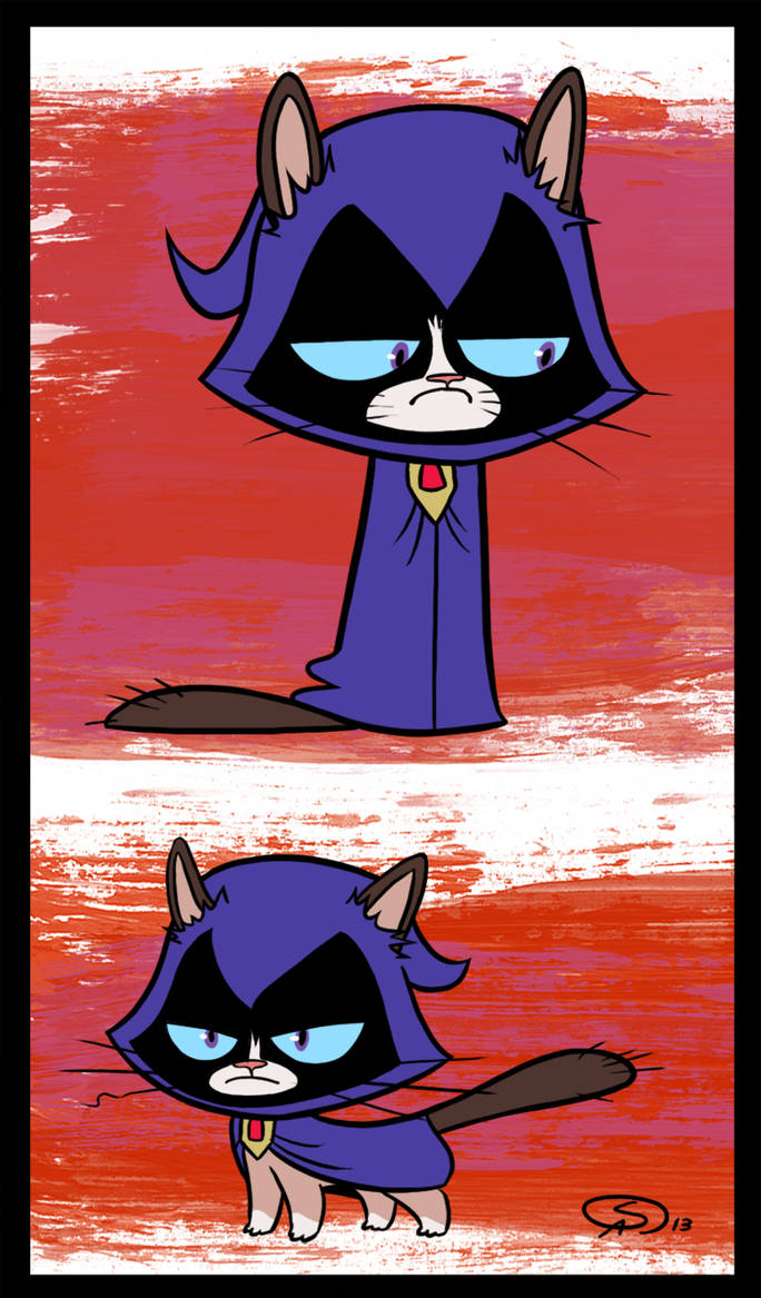 Grumpy Raven by GantzAistar on DeviantArt