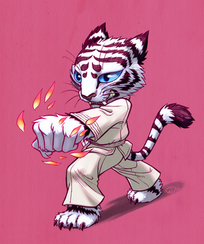 Karate tiger