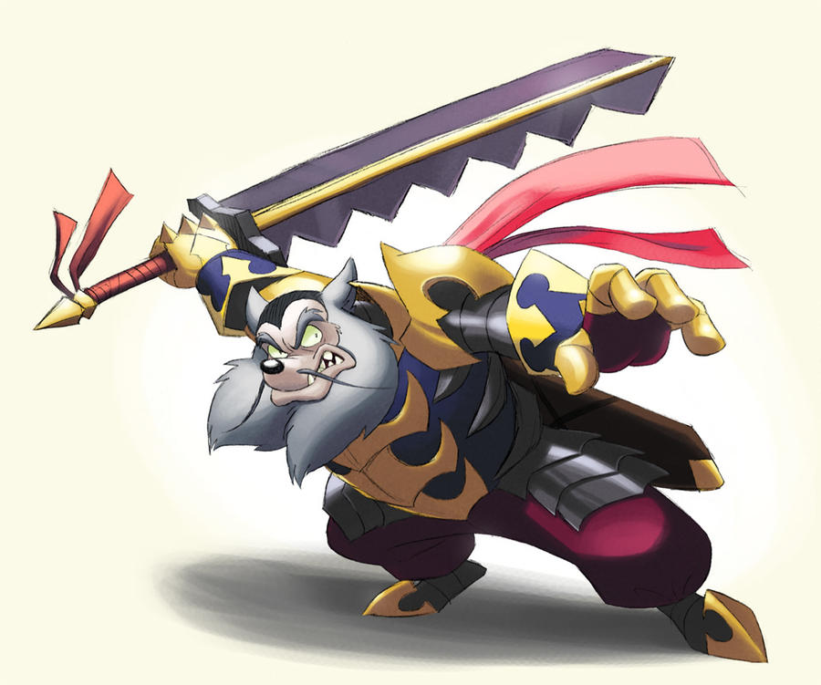 Merlock the knight by GantzAistar on DeviantArt