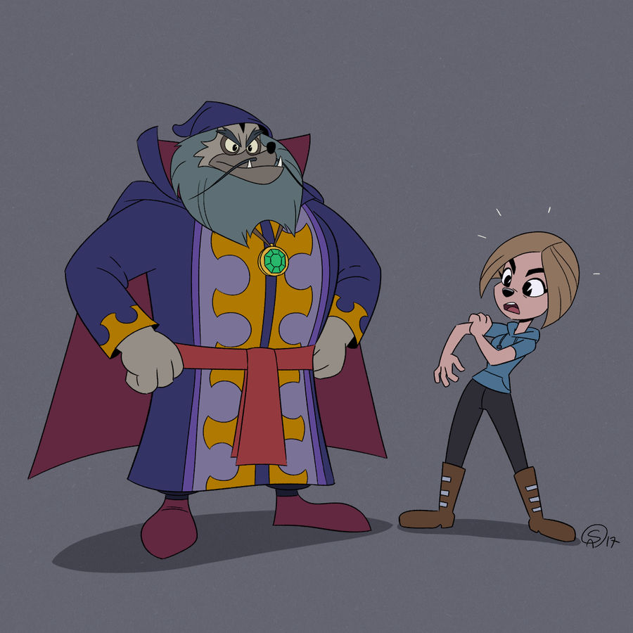 Merlock and me by GantzAistar on DeviantArt