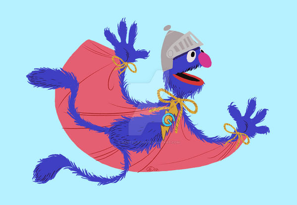 Super Grover by GantzAistar on DeviantArt