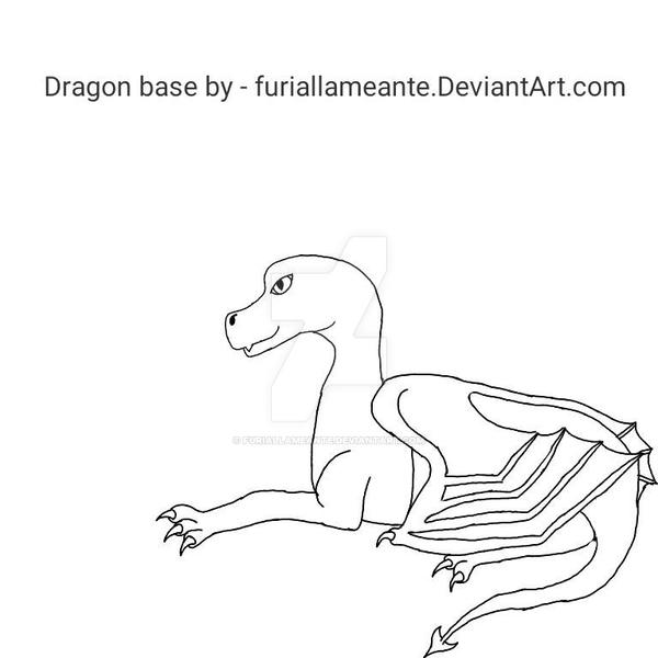 Dragon Animation Base Dragon Base by furiallameante on DeviantArt