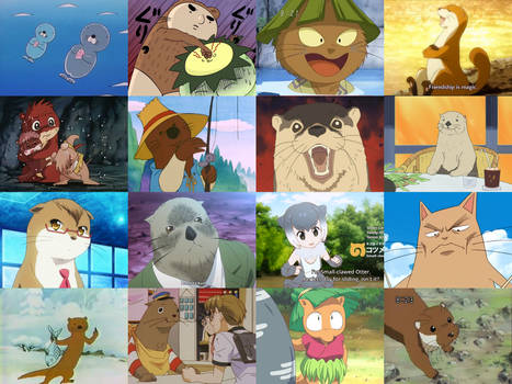 Otters in Anime