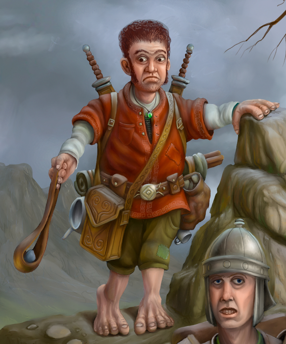 Halfling close-up