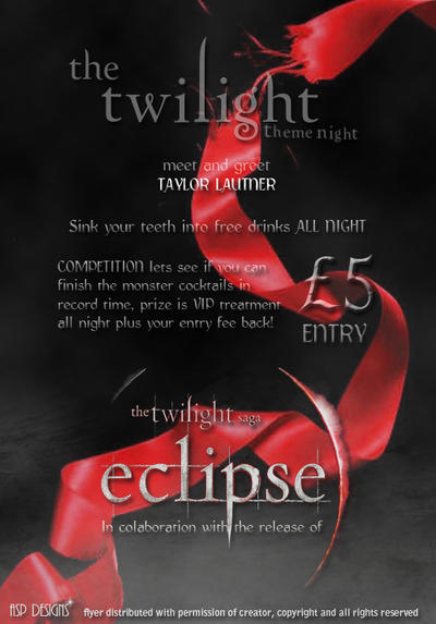 Twilight Theme Night flyer by ASPdesigns2 on DeviantArt