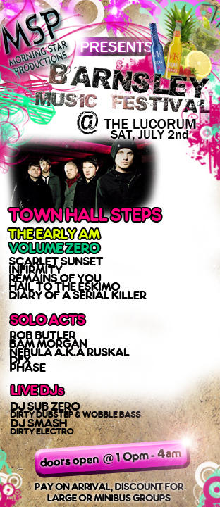 Barnsley Music Festival Flyer by ASPdesigns2 on DeviantArt