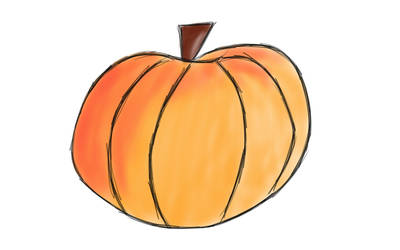 Low Quality Poorly Made Pumpkin