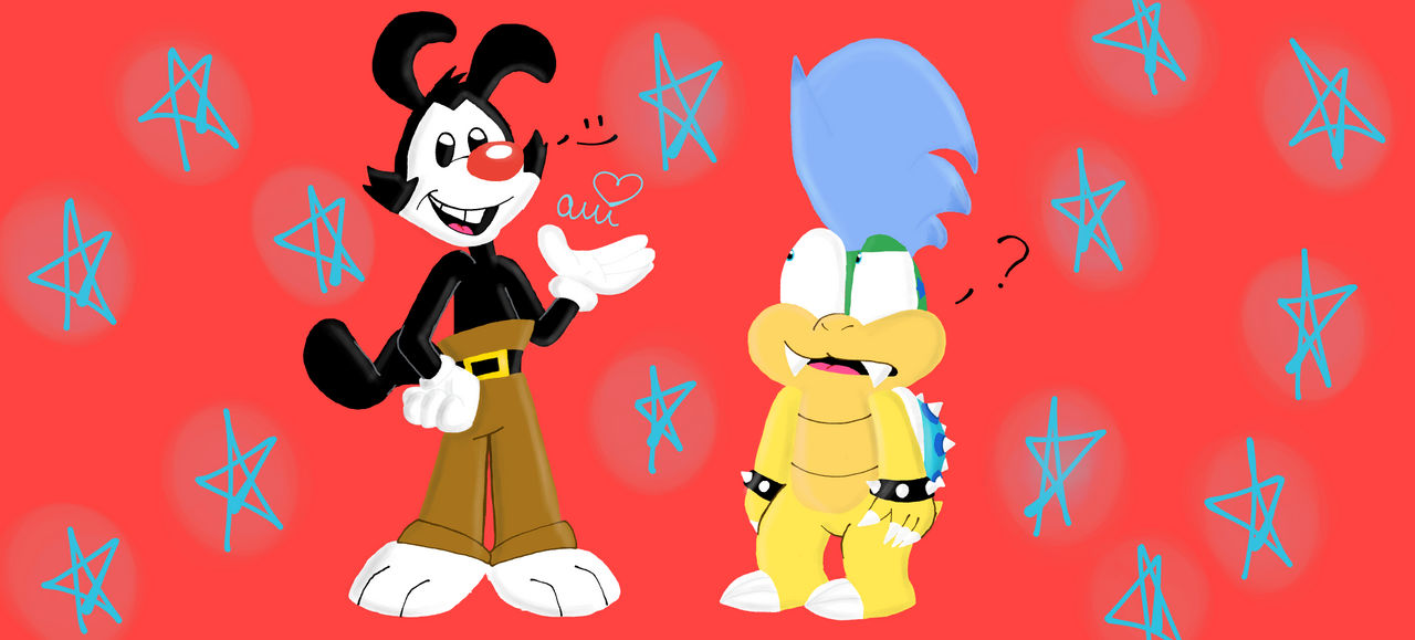 Yakko, Meet Larry! by iluvthekoopalingsart on DeviantArt