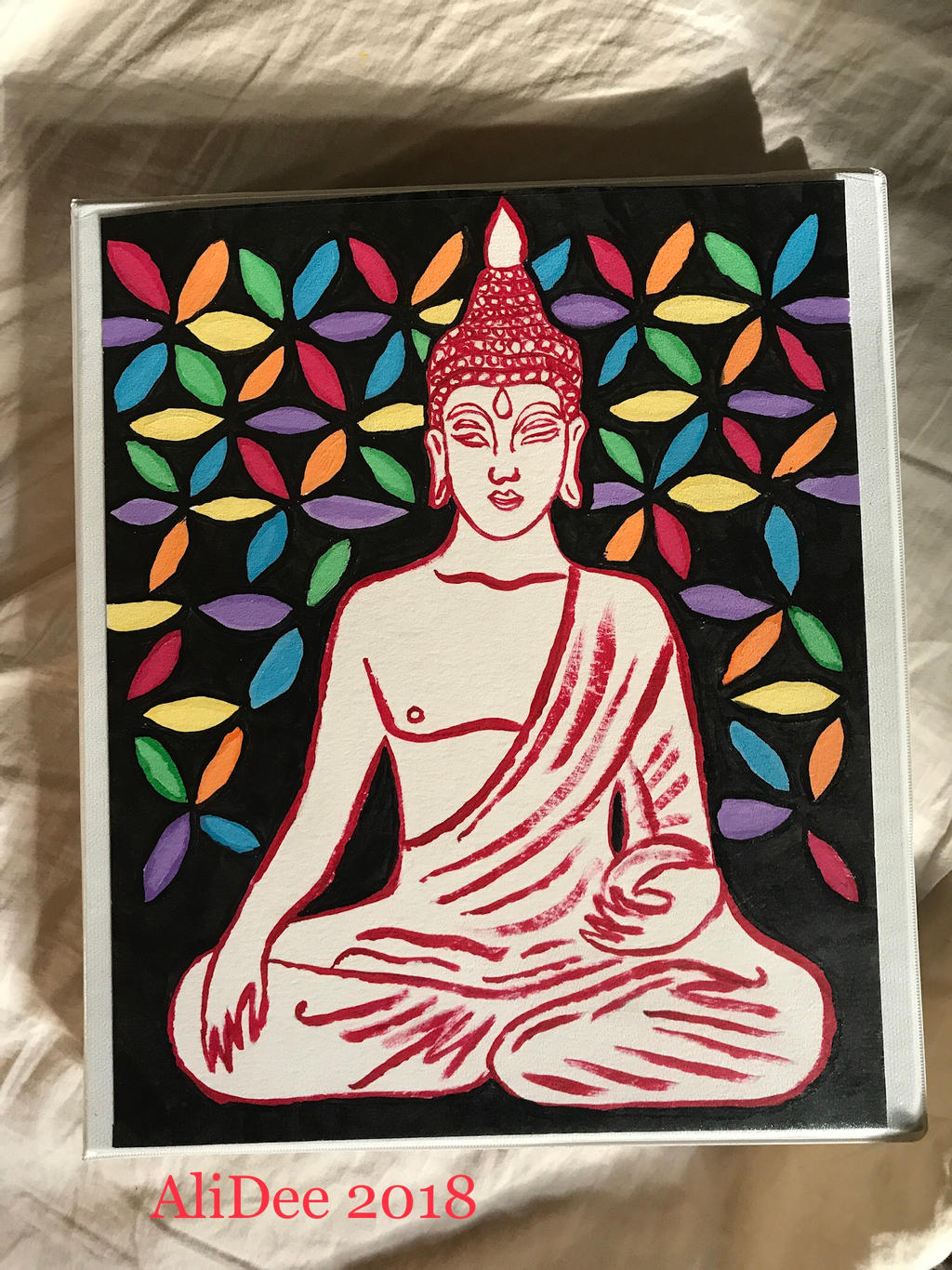 Meditating Buddha by AliDee33