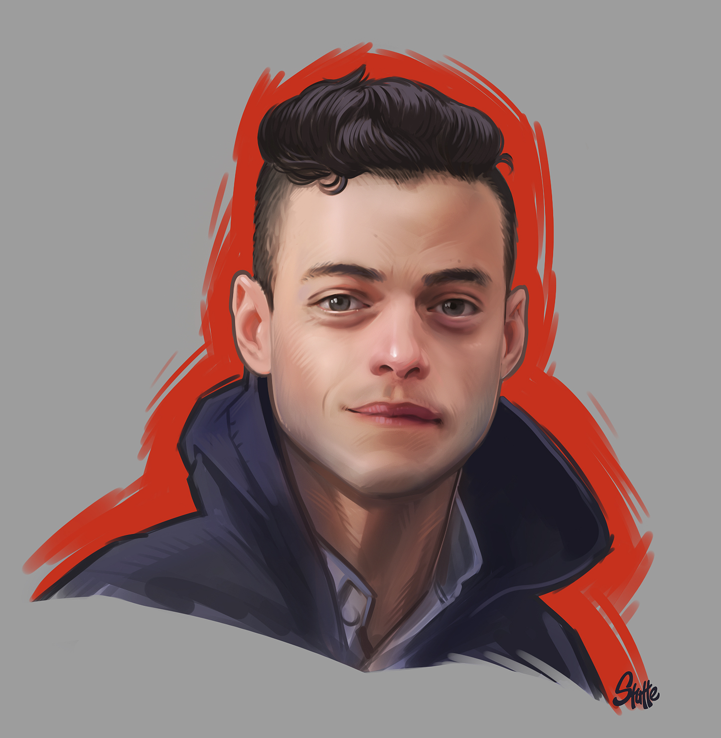 Rami Malek Portrait