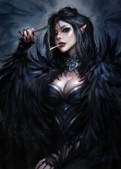 Raven girl.
