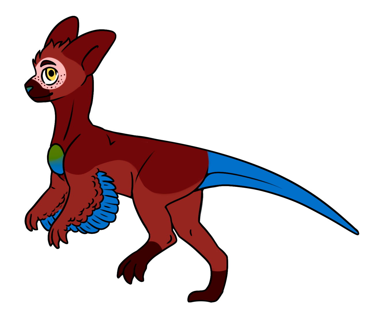 Arlo but he's Older by Cryptid-Gull on DeviantArt