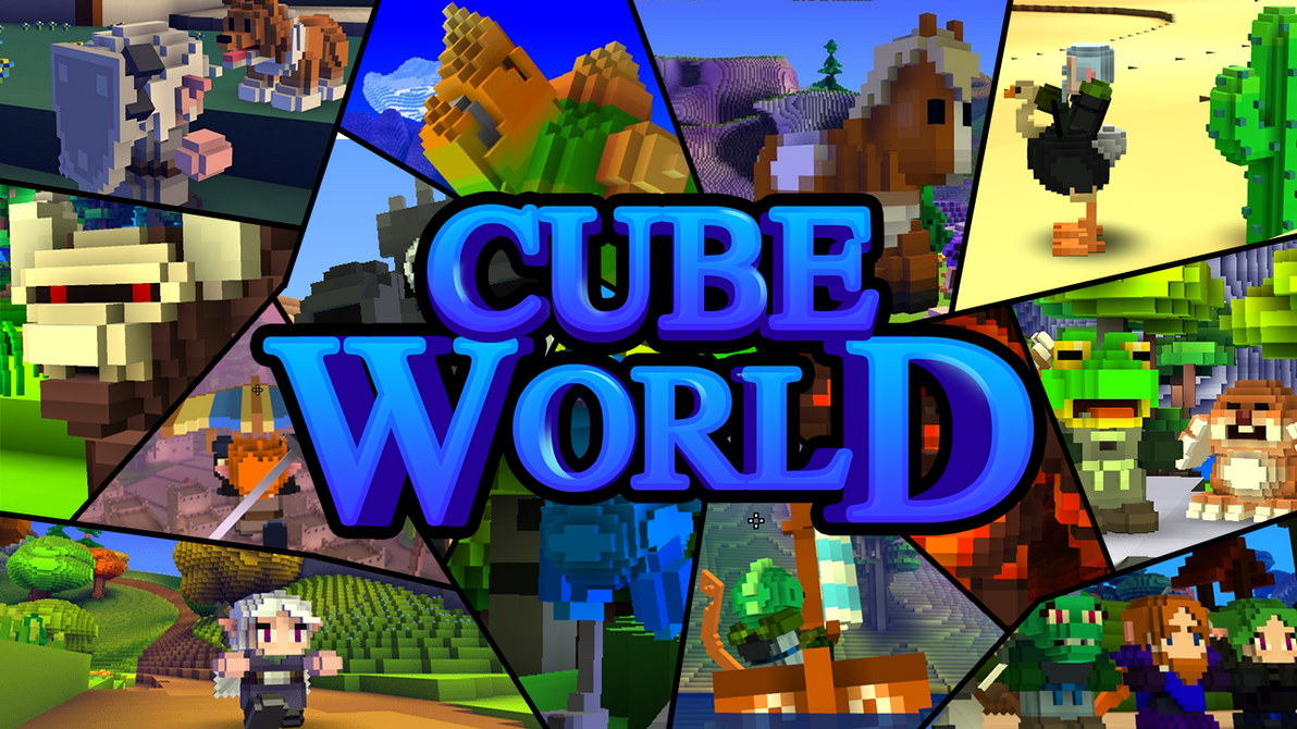 Cubeworld fun. Cube World. Игра куб ворлд. Cube World сервер. Игра кубический мир.