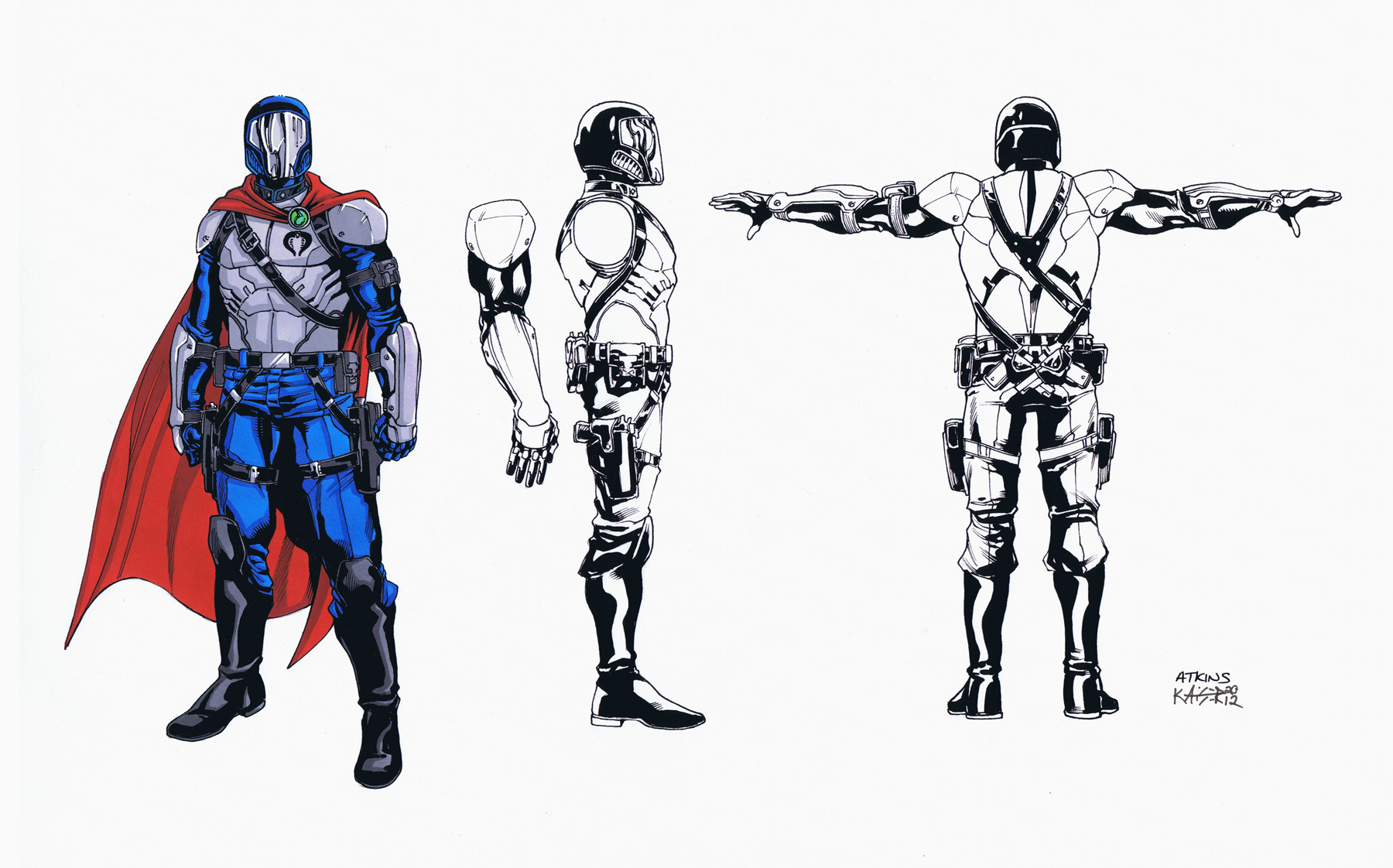 Cobra Commander Collabo with Robert Atkins