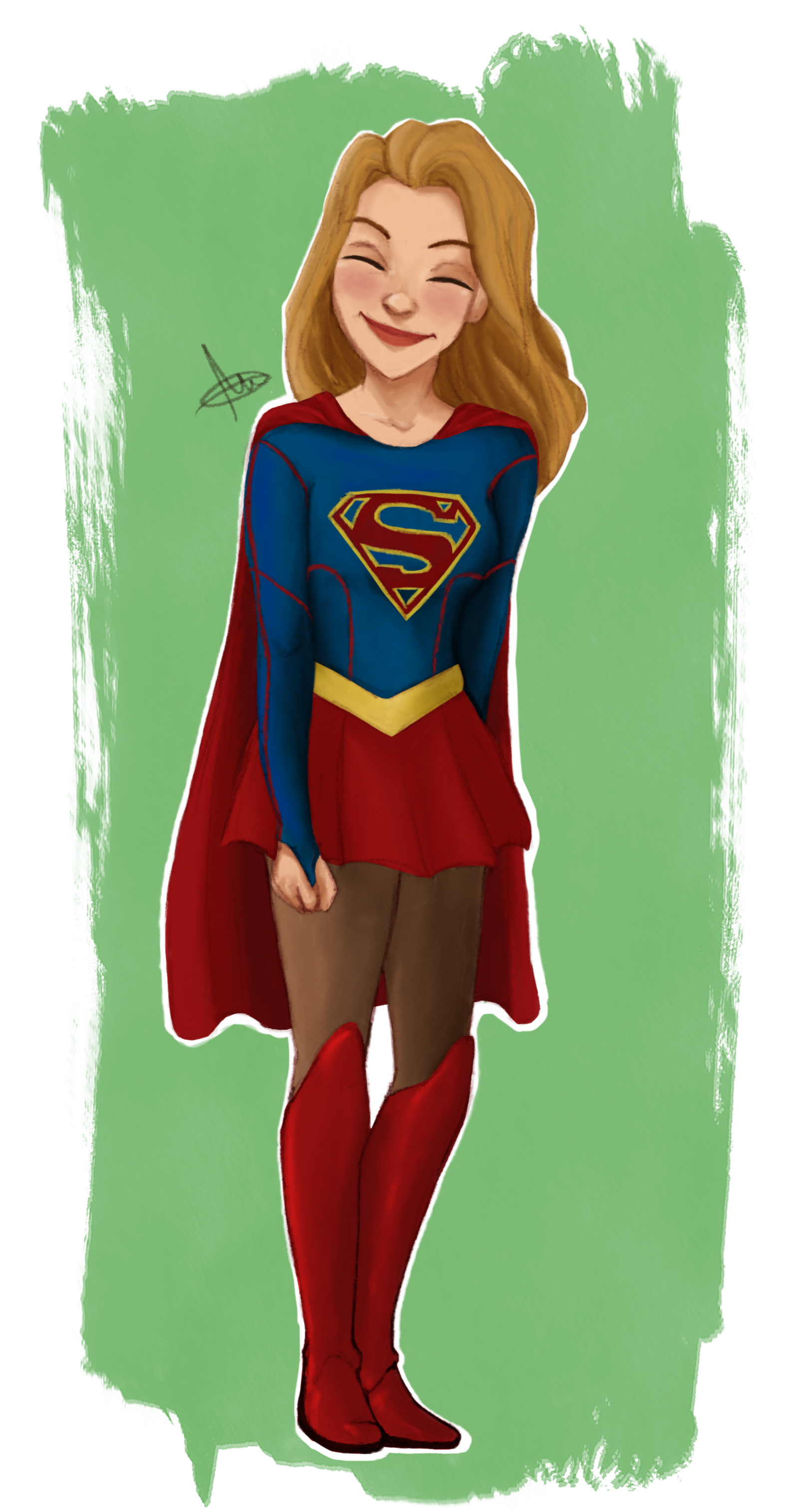 Cute Supergirl by alexmARTn8 on DeviantArt