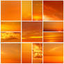 Sunset collage