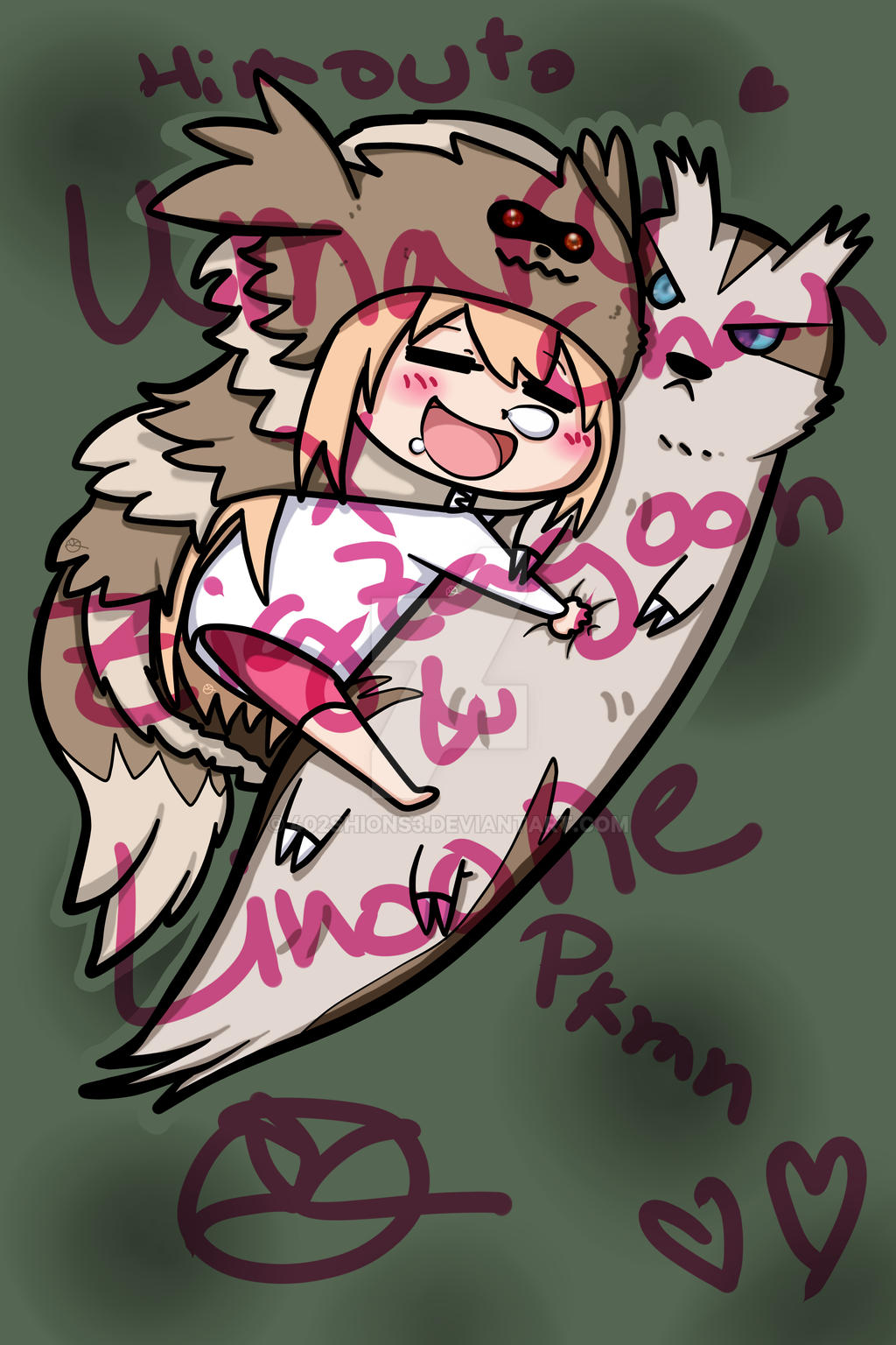 Umaru-chan x Zigzagoon and Linoone