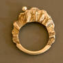 Golden Pearl Ring--SOLD