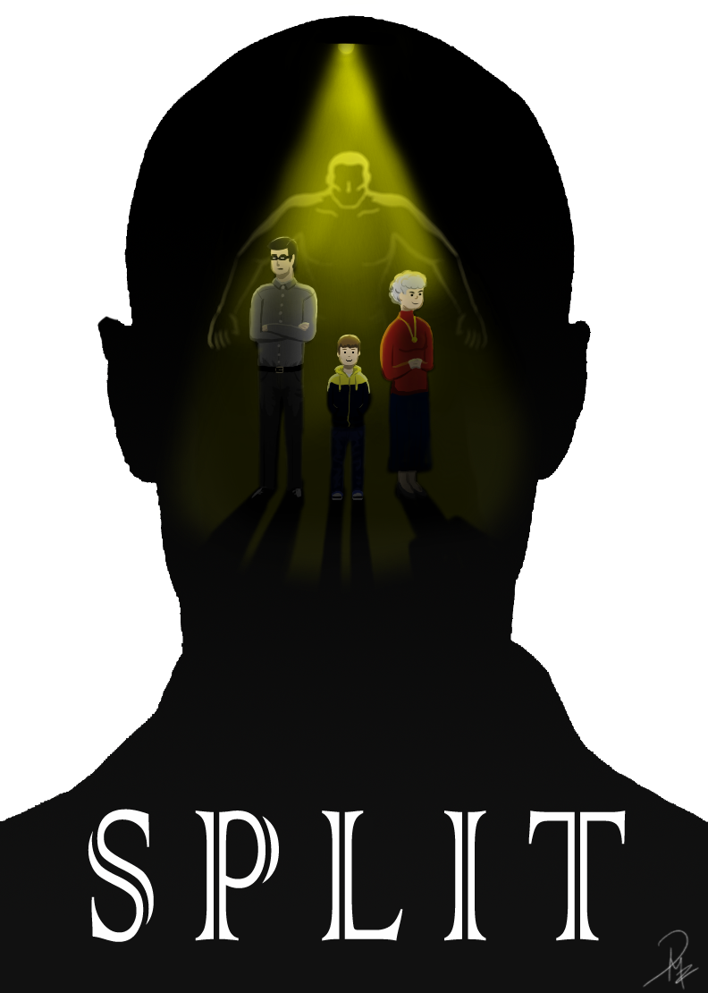 Split Fanart movie poster by rdmf95 on DeviantArt