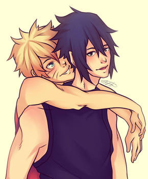 SasuNaru - Hug