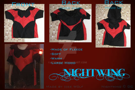 Shirt Hoodie - Nightwing