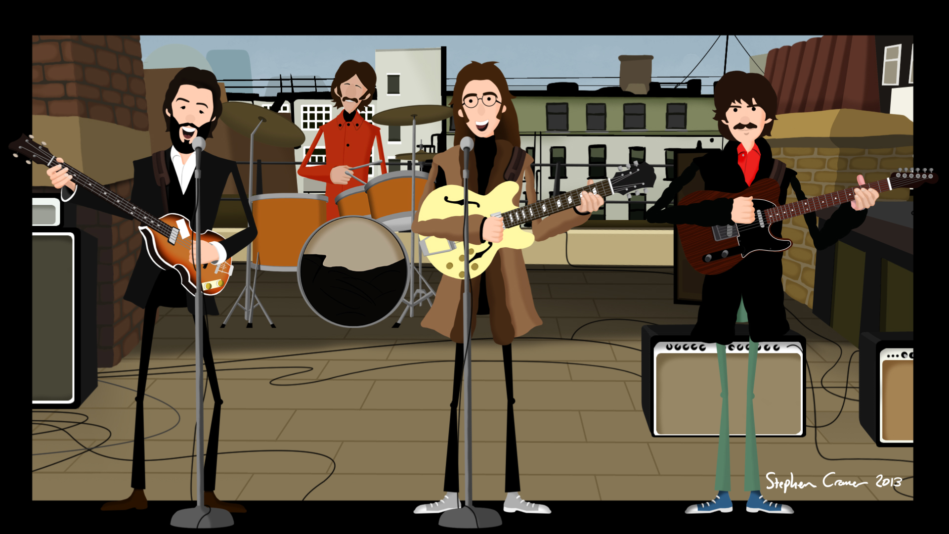 The Beatles Rooftop Concert