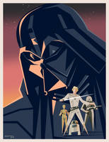Star Wars poster (based on Ralph McQuarrie)