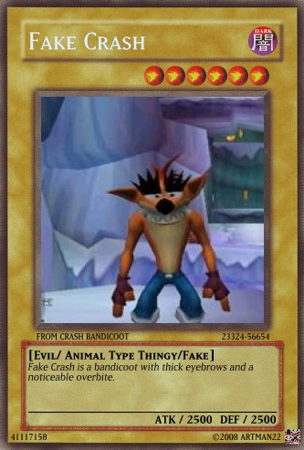 Fake Crash Card by ARTMAN22 on DeviantArt