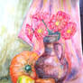 Still-life Watercolor.flowers