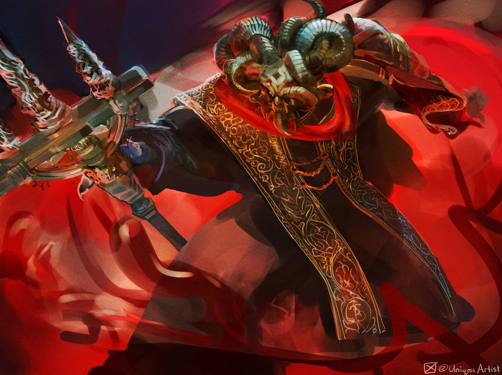 Mohg, Lord of Blood by AshGreenX on DeviantArt