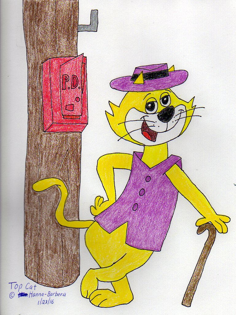 The Top Cat Of Hoagy S Alley By Toonaddict2001 On Deviantart