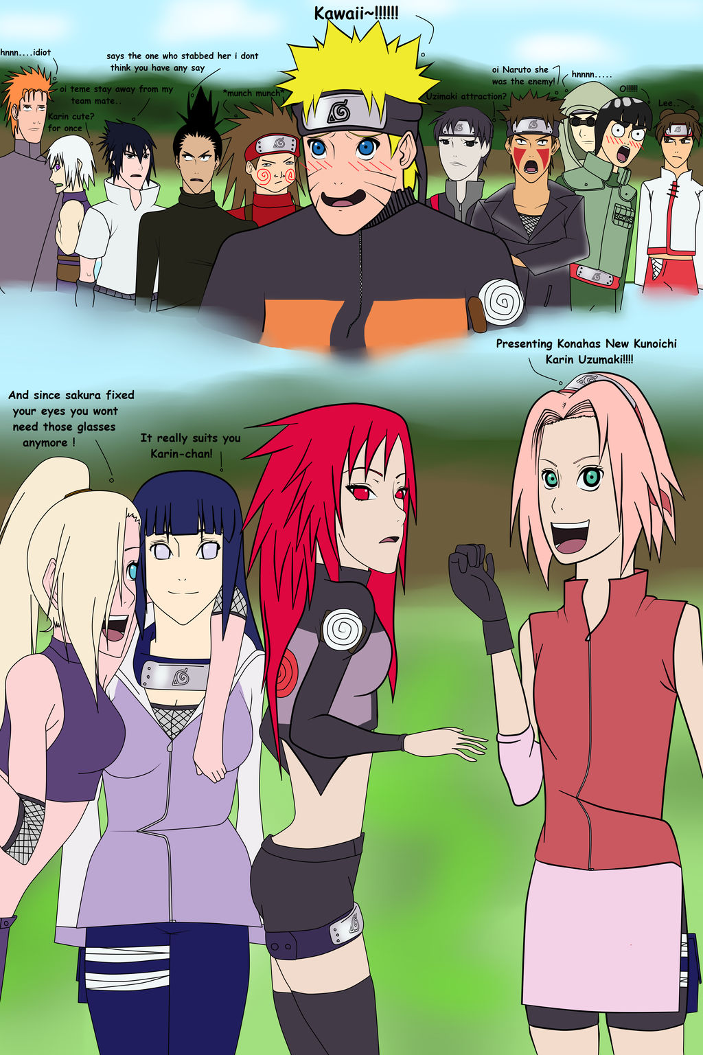 N Narukar Karin S New Outfit Naruto S Style By Aquariuswind On Deviantart N Narukar Karin S New Outfit Naruto S Style By Aquariuswind On Deviantart