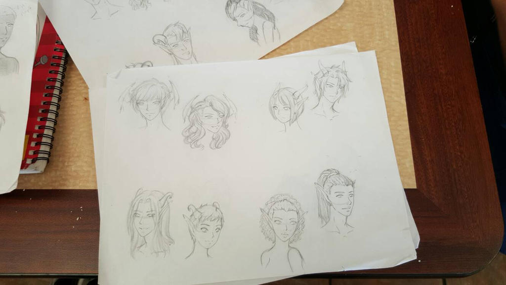 Character Head Design by TheNarvusCrovus on DeviantArt