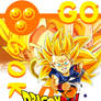 DBGT SSJ3 Kid Goku Go Poster