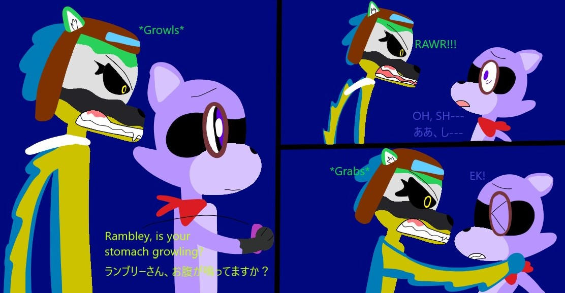 Mollie turns Rambley into a Werewolf #11 by SharaSunflowerJP on DeviantArt