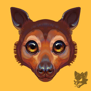 Flying Fox Sticker