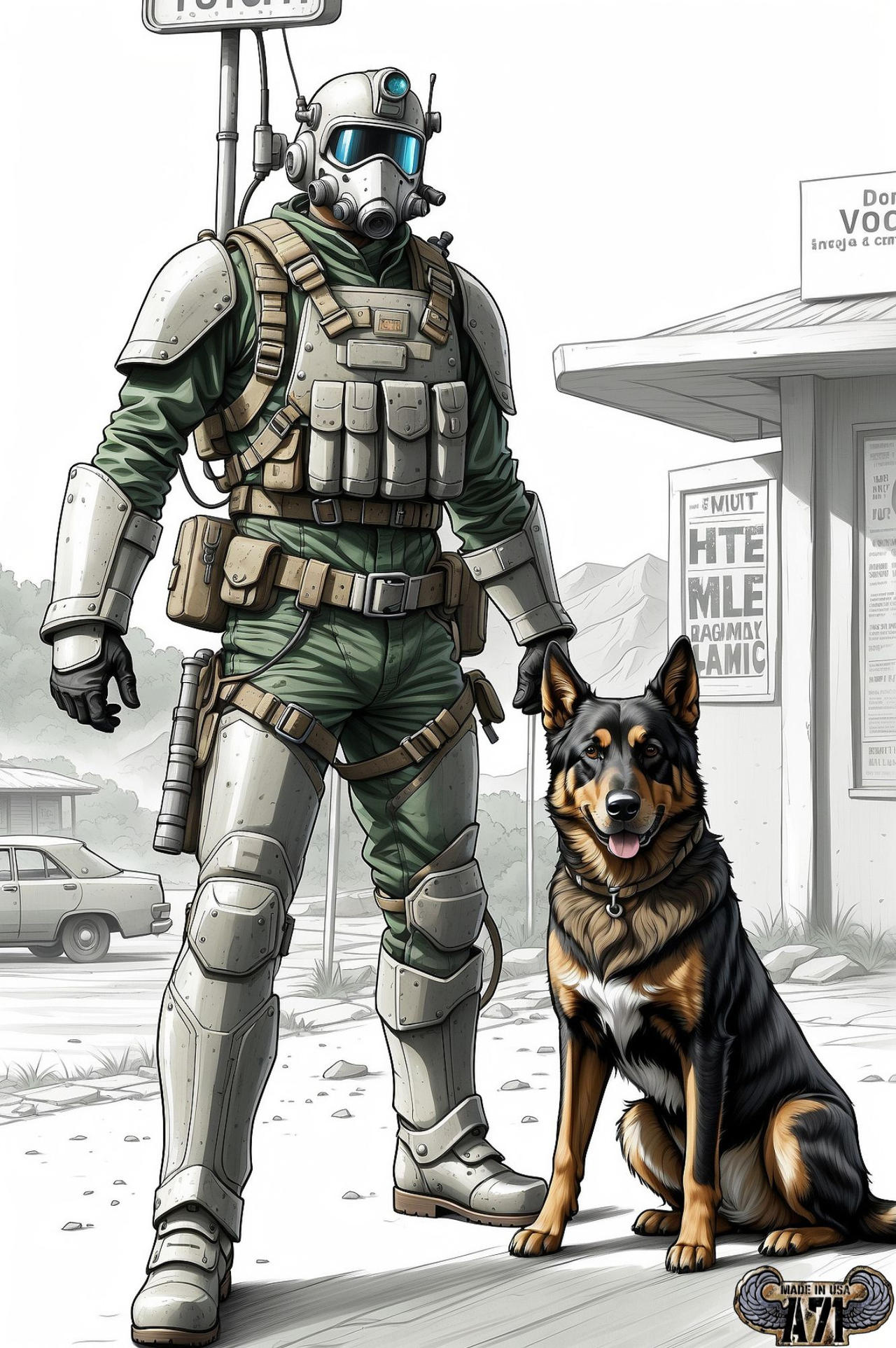 Fallout Fanart... (43) by Airborne71 on DeviantArt