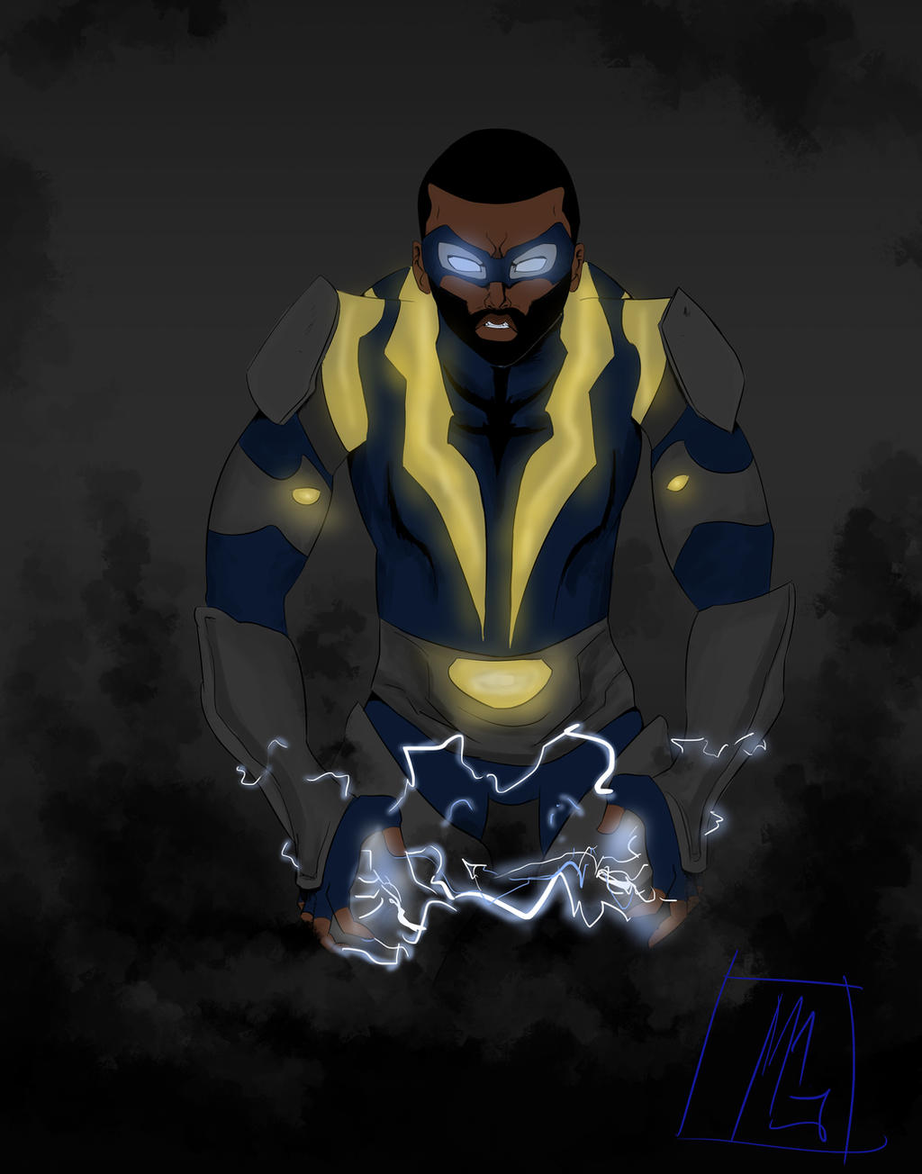 Black Lightning By MikeGManga On DeviantArt black-lightning-by-mikegmanga-on-deviantart