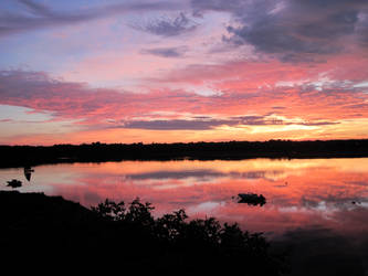 Stunning Sunset on the Cove