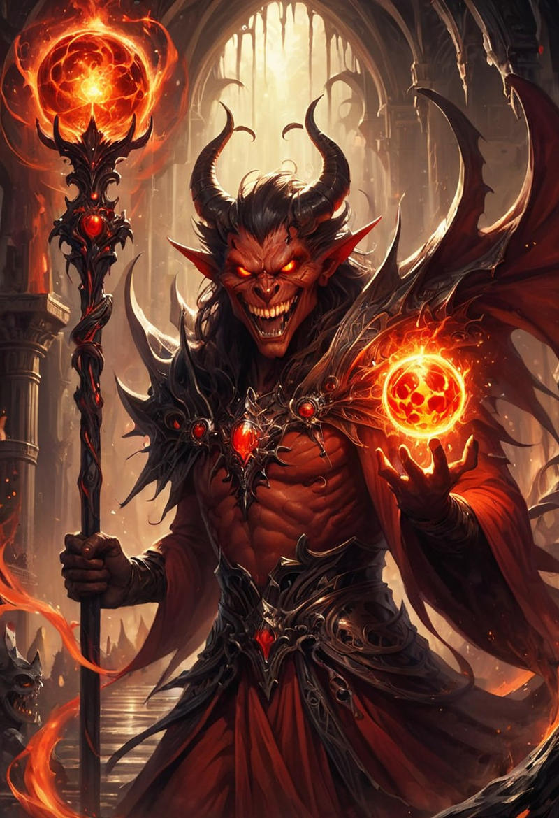 Imp demon hell man by AdnanVA on DeviantArt